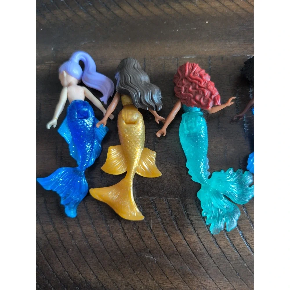 Mattel Disney Princess Ariel & Her Sisters Live Action Movie Dolls Mermaids